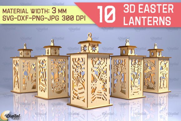 3D Easter Lantern Laser Cut Bundle Review