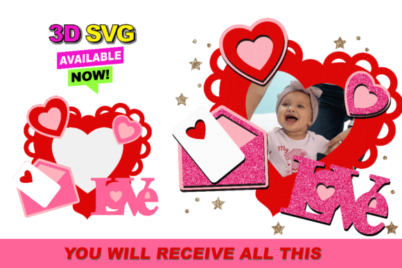 Baby Picture Frame 3D SVG Review