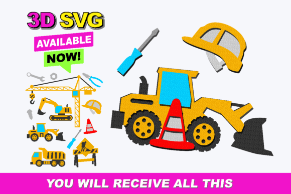 Heavy Construction Elements 3D SVG: Laser Cutting & Other Art Amp Review