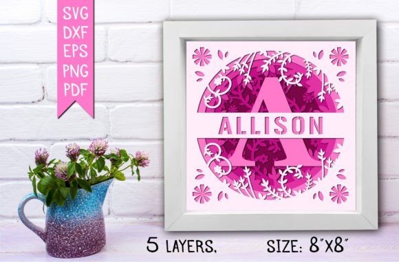 Review: A 3D Monogram Shadowbox for Modern Brand Identity
