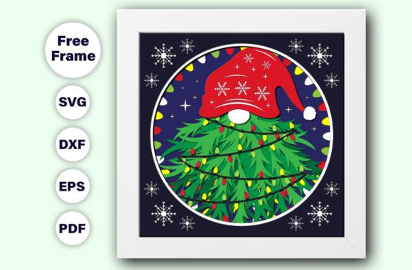 Reviewing the 3d Christmas Gnome Shadow Box Svg