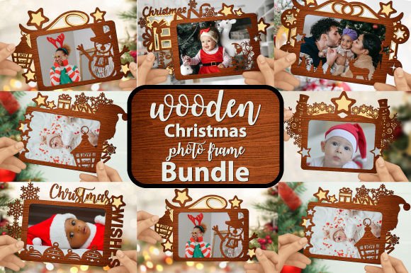 Wooden Christmas Photo Frame 3d Bundle: Laser Cutting Freebies Review